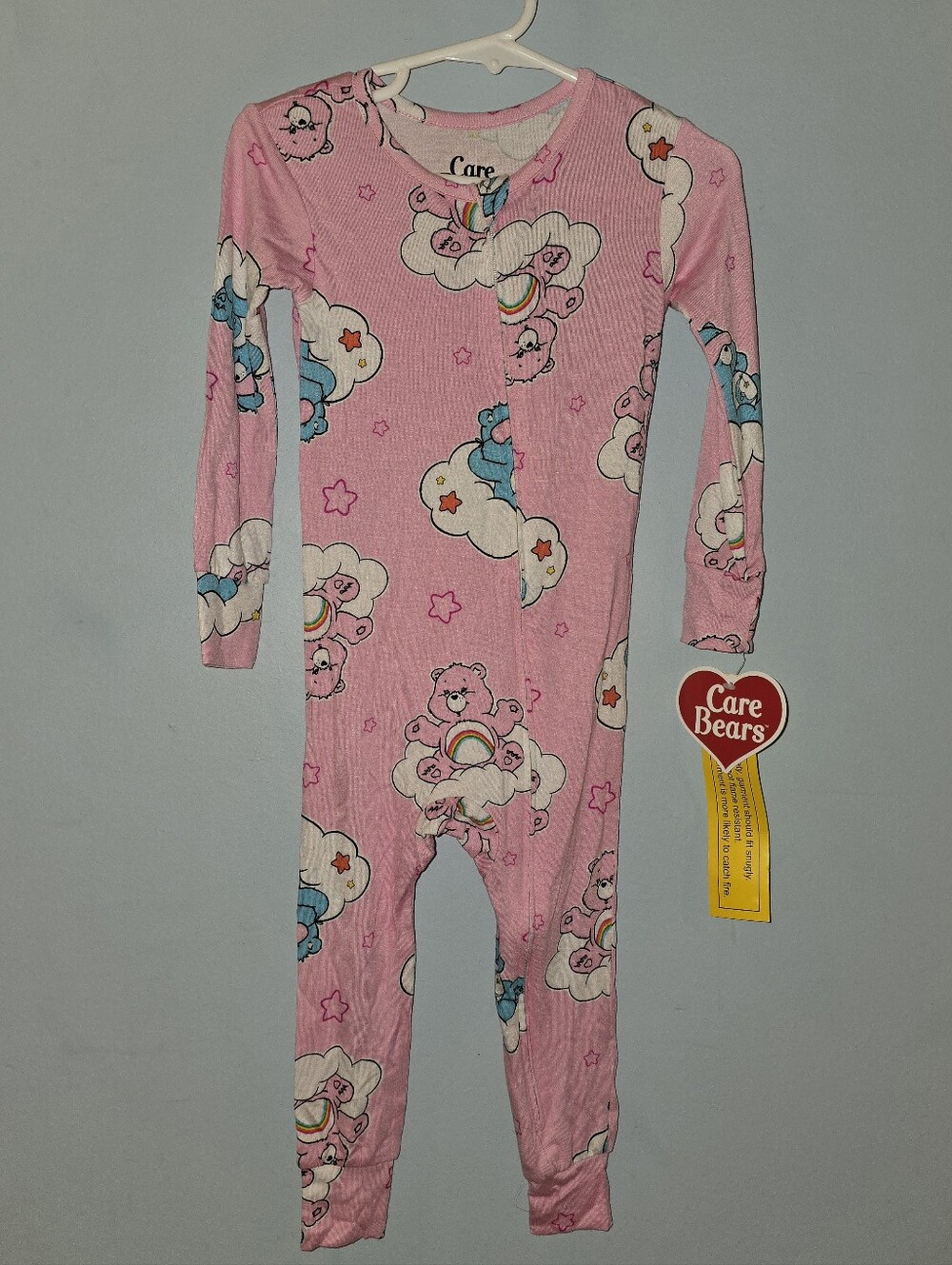 Care Bears Pink Cloud & Rainbow One-Piece